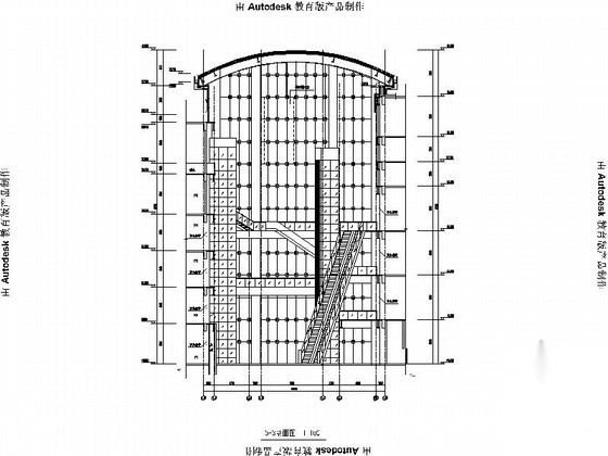 [黑龙江]四十一层玻璃幕墙国际商业综合体建筑施工图（1...施工图下载【ID:167029138】