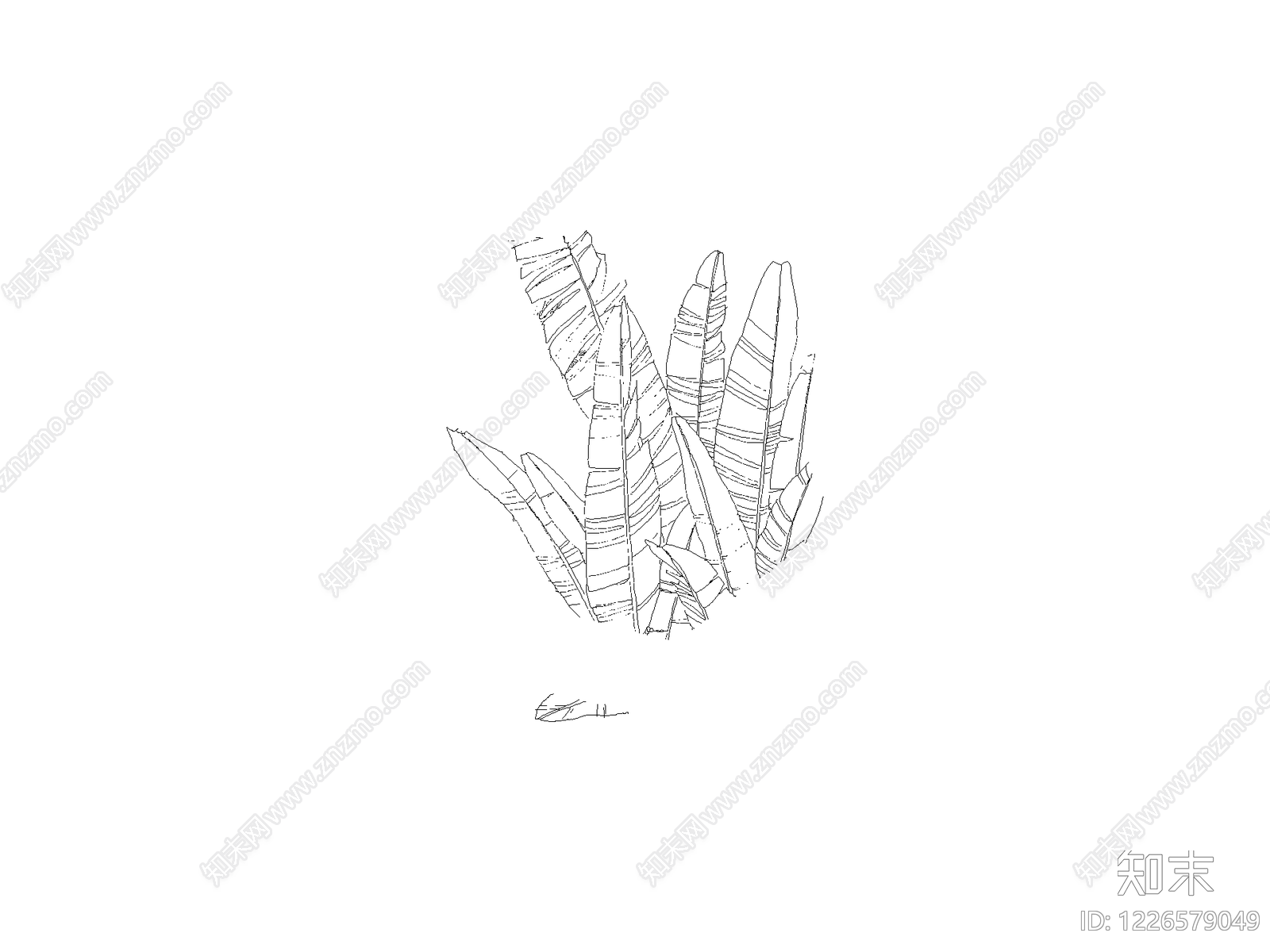 绿植cad施工图下载【ID:1226579049】