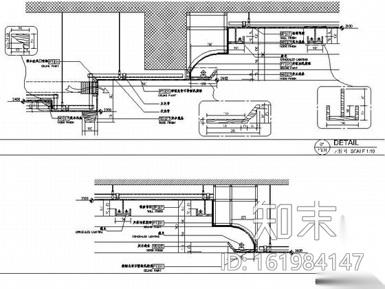 五星级酒店总统套房内装修图cad施工图下载【ID:161984147】