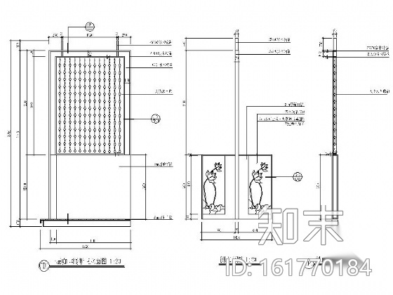 首层某西式咖啡厅室内装修图（含效果）cad施工图下载【ID:161770184】