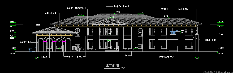 二层精品幼儿园设计图cad施工图下载【ID:165147155】