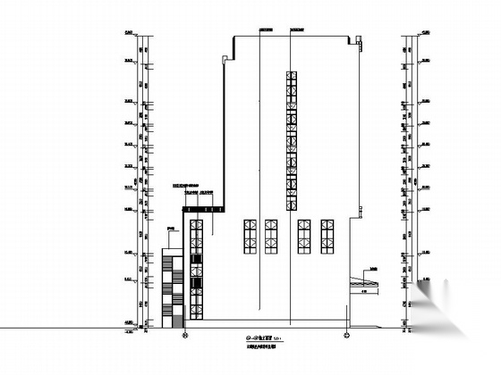 [哈尔滨]9层现代风格商务酒店建筑设计施工图（2016最新...cad施工图下载【ID:166447131】