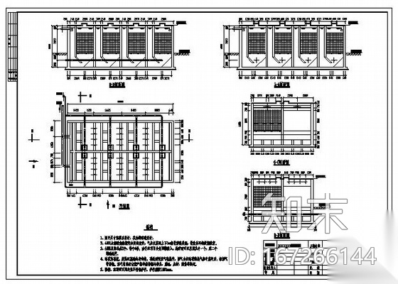 某中成药厂废水处理设计套图cad施工图下载【ID:167266144】