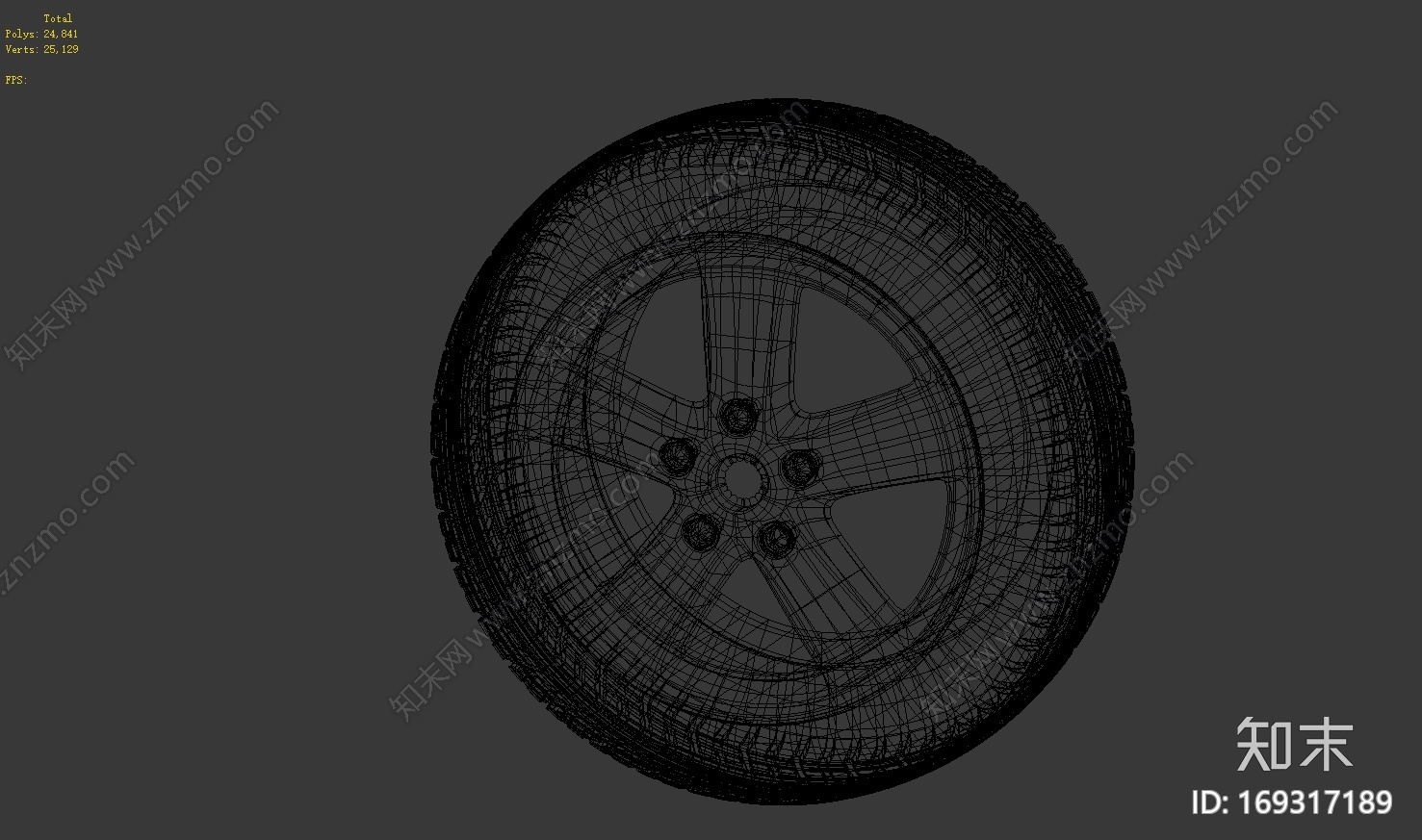 轮子CG模型下载【ID:169317189】