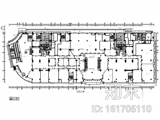 [广东]时尚潮流现代商场室内设计全套施工图施工图下载【ID:161706110】