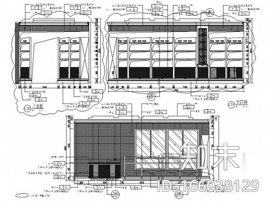 [湖北]高档新中式风格五星级酒店室内装修施工图（含效果...cad施工图下载【ID:166038129】