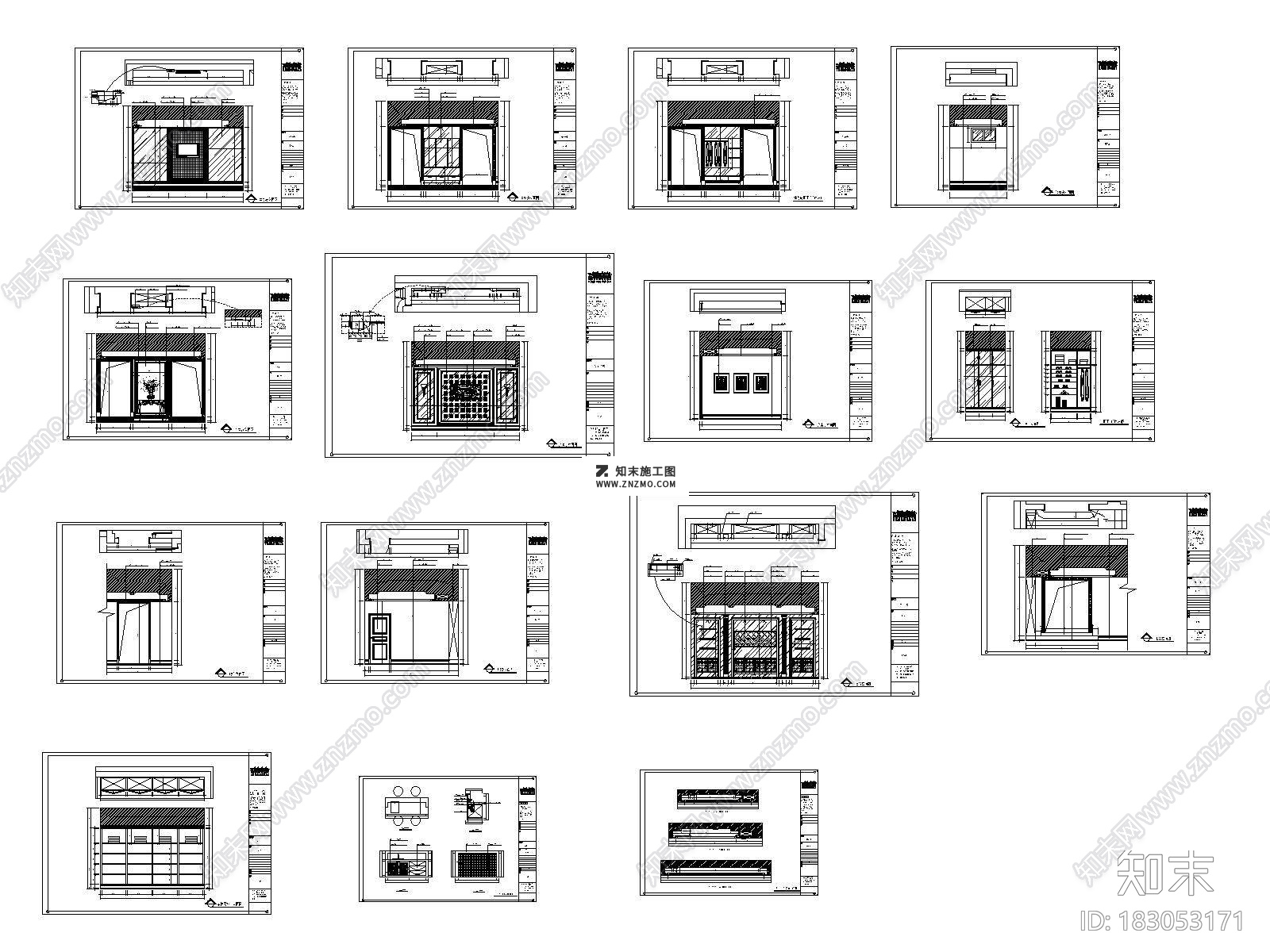 衡山一号别墅cad施工图加效果图，cad施工图下载【ID:183053171】