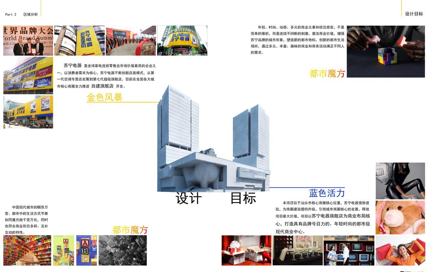 [广东]汕头苏宁电器商业广场建筑方案文本（JPG+CAD）cad施工图下载【ID:149862173】