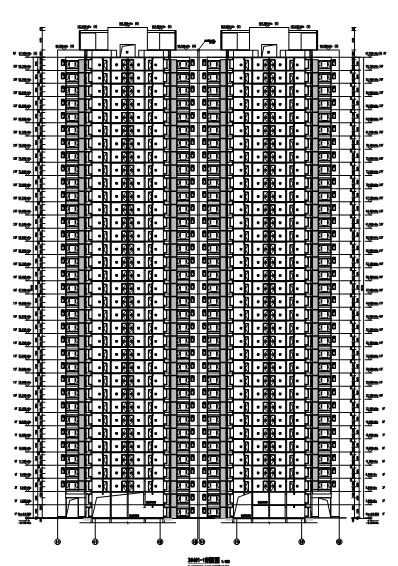 [佛山]多栋住宅楼及商铺建筑施工图（PDF版本）施工图下载【ID:168084118】