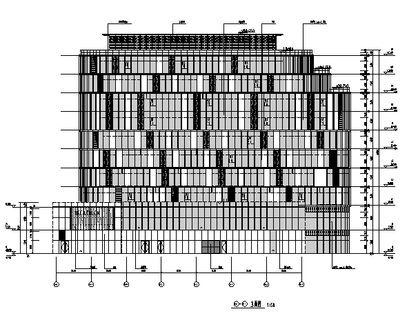 [上海]高层办公和商业建筑施工图（含全专业图纸）施工图下载【ID:168114118】