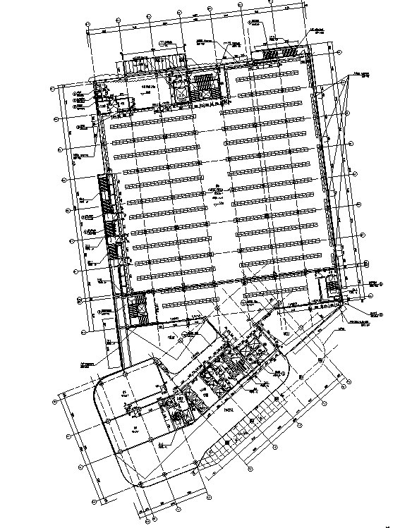 [上海]高层办公和商业建筑施工图（含全专业图纸）施工图下载【ID:168114118】