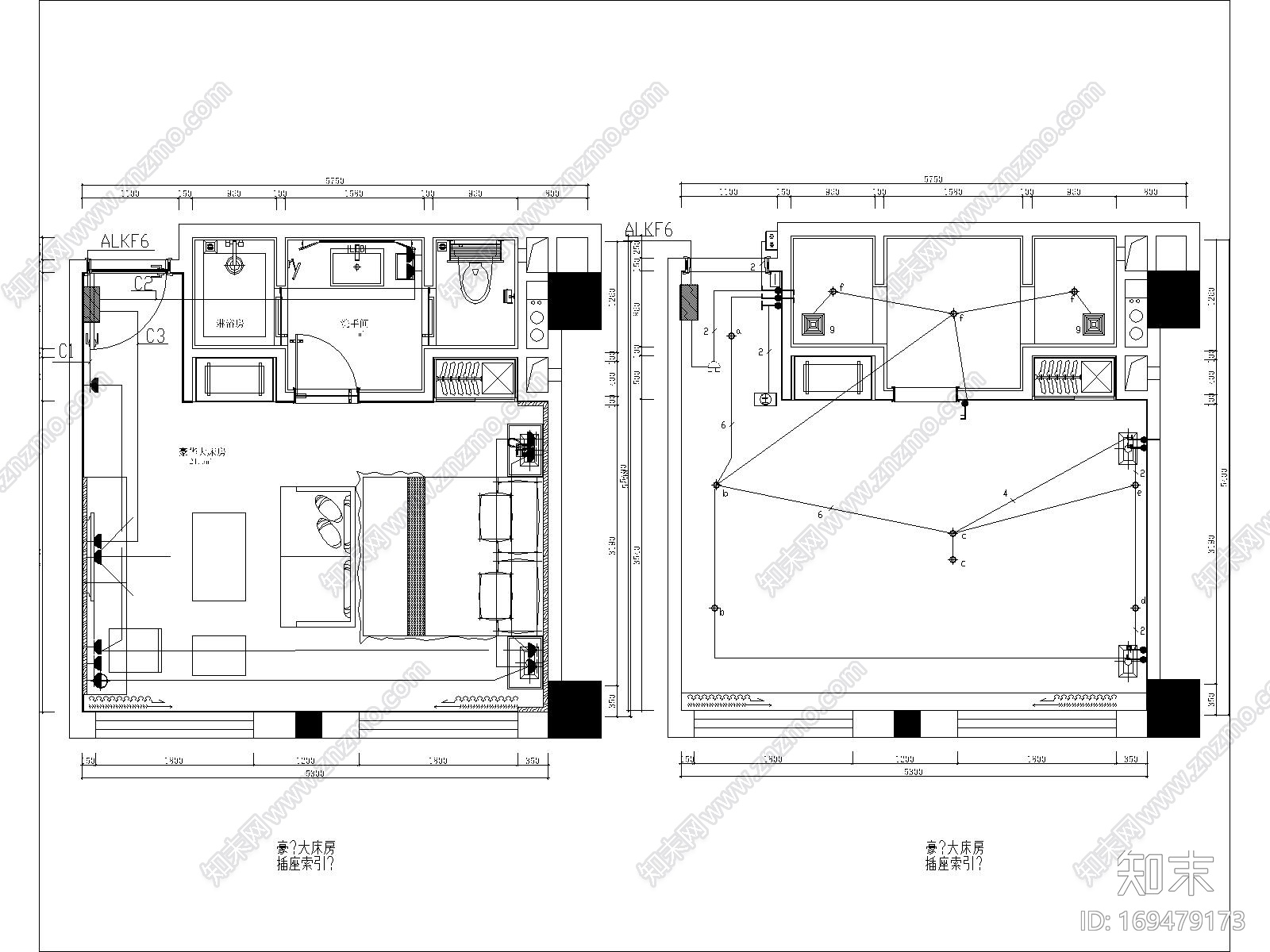 酒店|整套CAD电气施工图cad施工图下载【ID:169479173】