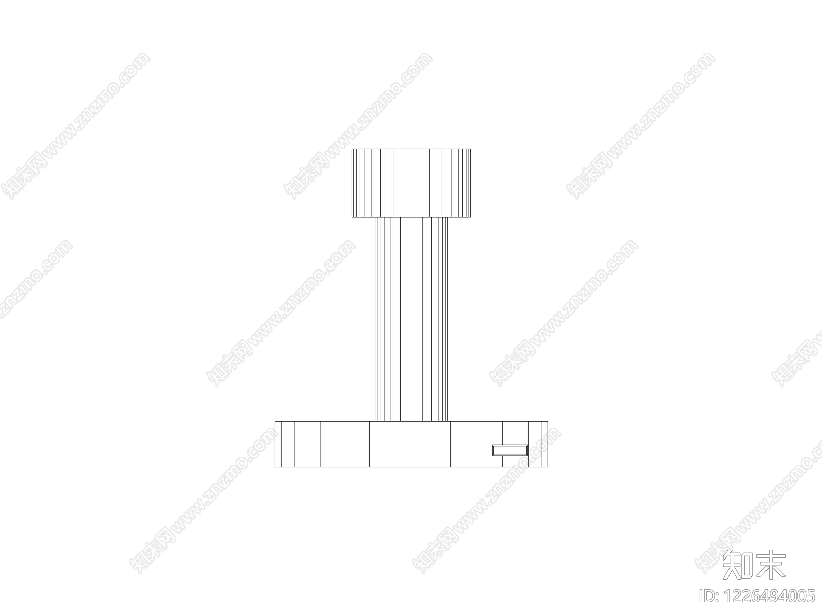 室内家具通用图块材料表灯具等cad施工图下载【ID:1226494005】