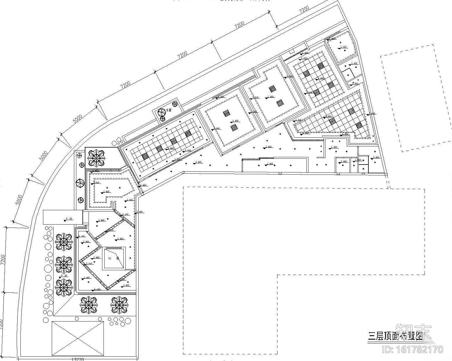 奥迪某4s店办公区域施工图设计（附效果图）施工图下载【ID:161782170】