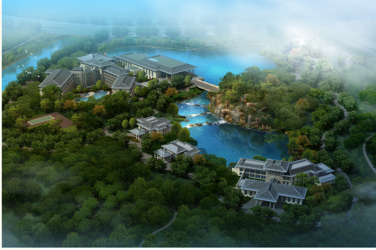 高层现代风格鹰潭迎宾馆建筑设计方案文本（含CAD）cad施工图下载【ID:151523182】