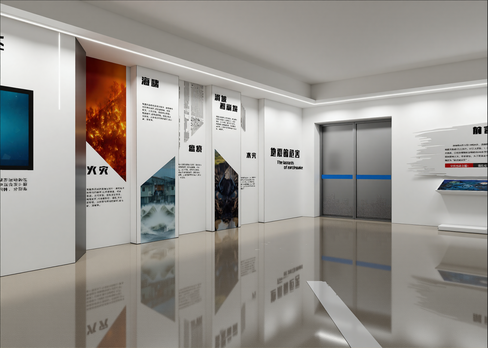 现代科学展厅3D模型下载【ID:1215054938】