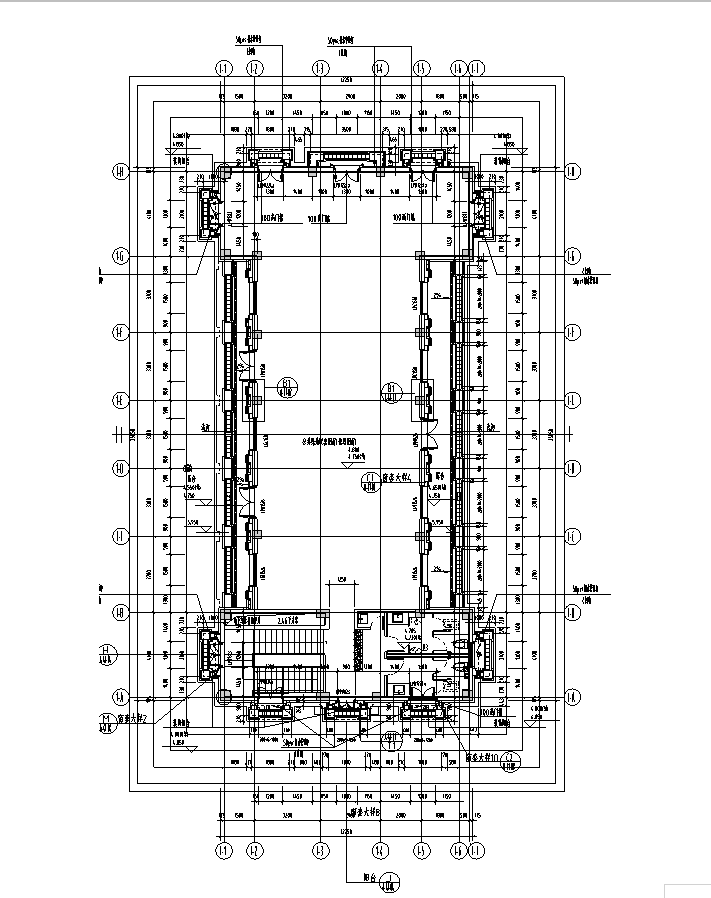 [上海]三层联排式1-3#办公楼楼建筑施工图(17年全专业...cad施工图下载【ID:149951123】