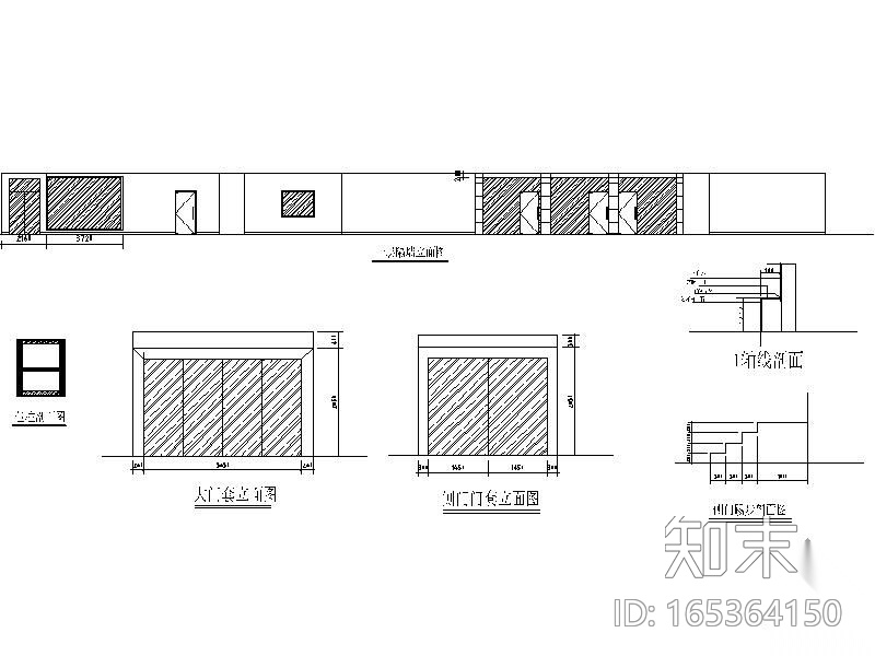 某知名汽车展厅装修图cad施工图下载【ID:165364150】