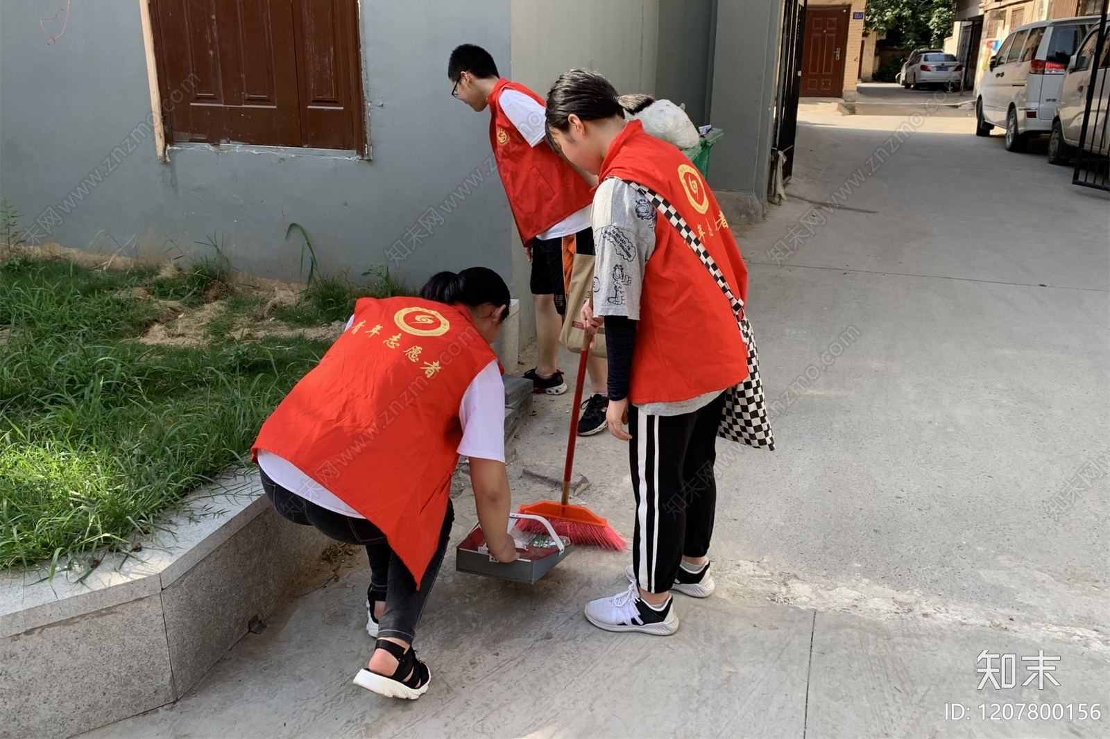街道外景贴图下载【ID:1207800156】