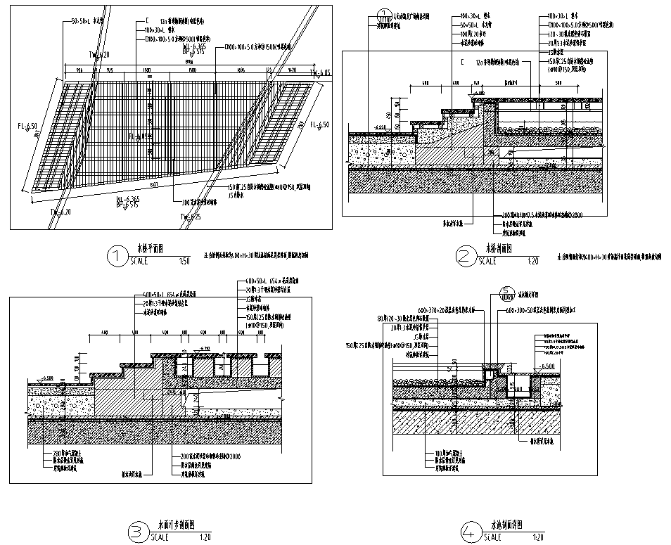 [上海]核心区商办地块景观设计全套施工图cad施工图下载【ID:160718149】