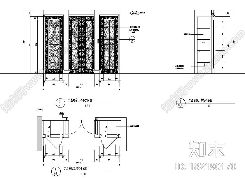 [北京]邱德光星河湾欧式新古典A4C6型施工图施工图下载【ID:182190170】