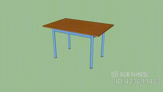 饭桌SU模型下载【ID:423699483】