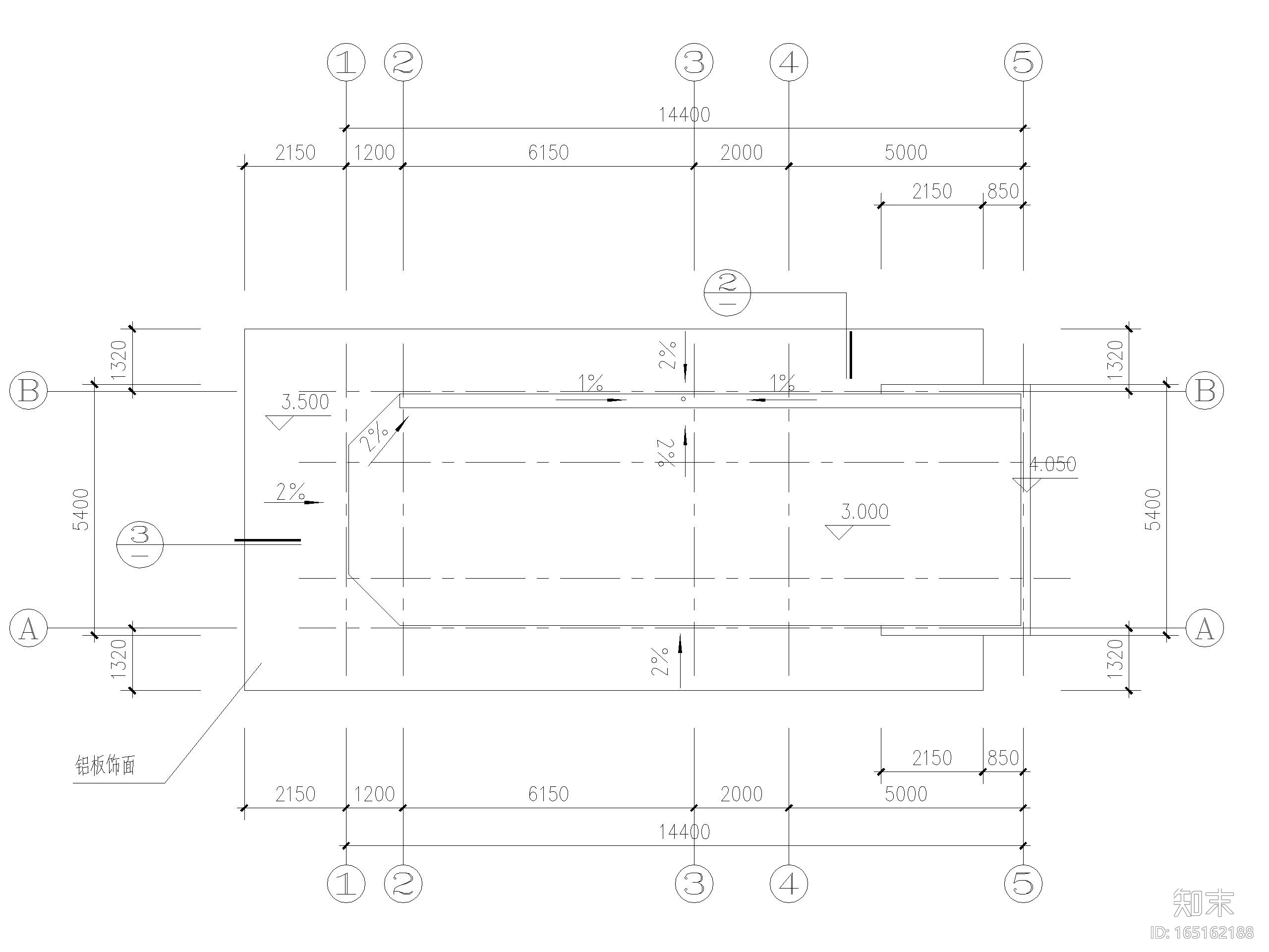 75.9㎡门卫传达室施工图设计cad施工图下载【ID:165162188】