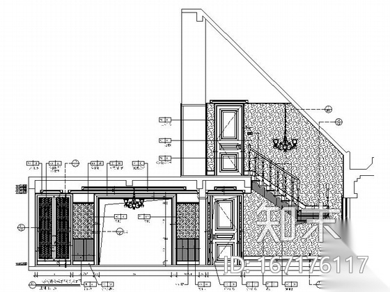 [安徽]简约欧式复式3居室室内设计全套施工图cad施工图下载【ID:167176117】