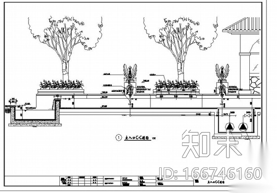 某喷泉水景给排水施工详图施工图下载【ID:166746160】