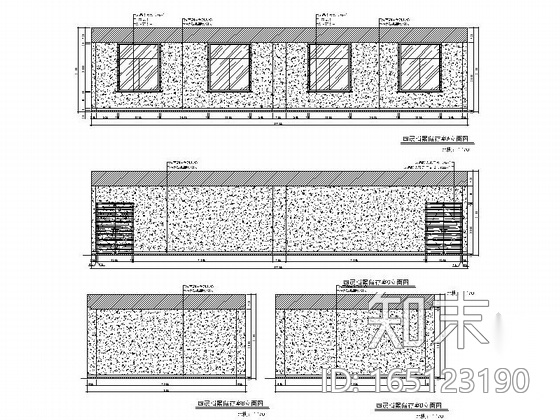 [浙江]超完整现代风格消防站室内装修设计施工图施工图下载【ID:165123190】