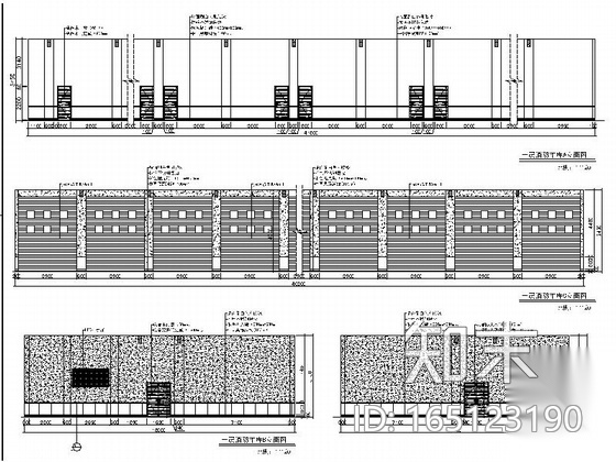 [浙江]超完整现代风格消防站室内装修设计施工图施工图下载【ID:165123190】