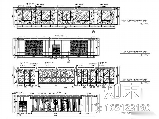 [浙江]超完整现代风格消防站室内装修设计施工图施工图下载【ID:165123190】