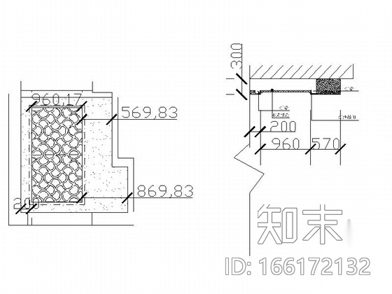 中式风三居室装修设计CAD施工图（含效果）cad施工图下载【ID:166172132】