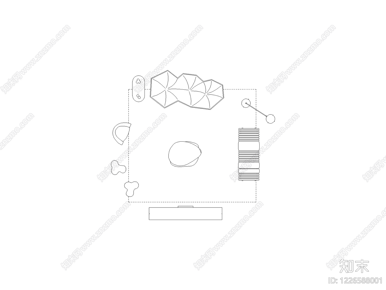 现代家装图库CAD图纸