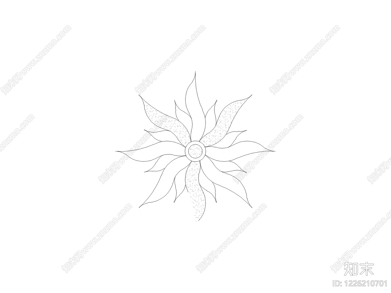 花cad施工图下载【ID:1226210701】