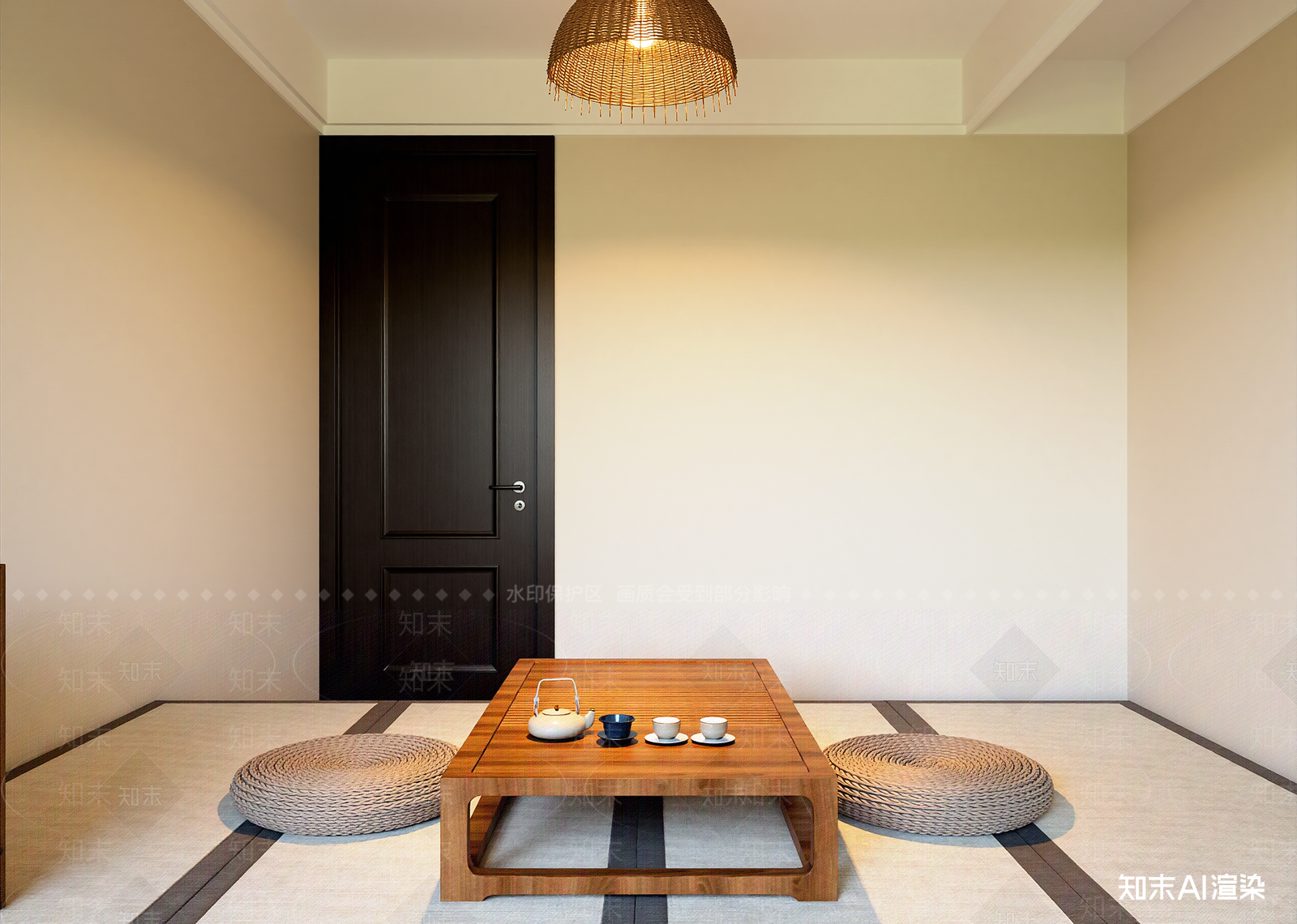 现代茶室3D模型下载【ID:1214653804】