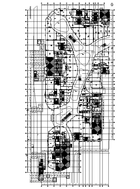[广东]知名地产超高层住宅及商业建筑施工图（含全专业）cad施工图下载【ID:165945183】