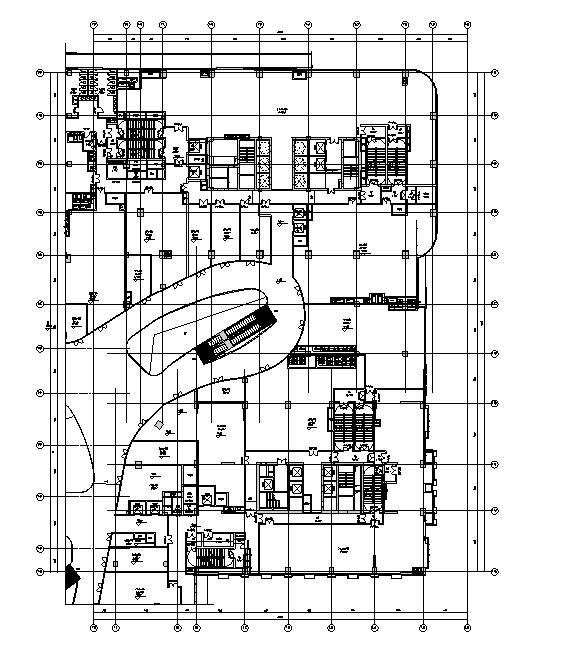 [广东]知名地产超高层住宅及商业建筑施工图（含全专业）cad施工图下载【ID:165945183】