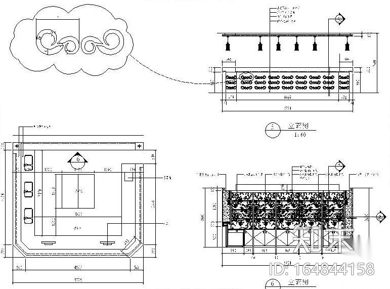 [南京]知名大型咖啡连锁店施工图施工图下载【ID:164844158】