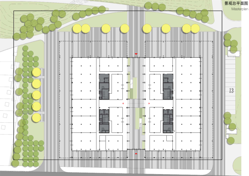 [上海]万科新华港码头仓库改造设计（含cad、su模型）cad施工图下载【ID:149932187】