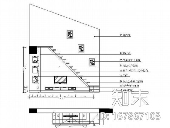 双层别墅装修图（效果+3D）施工图下载【ID:167867103】