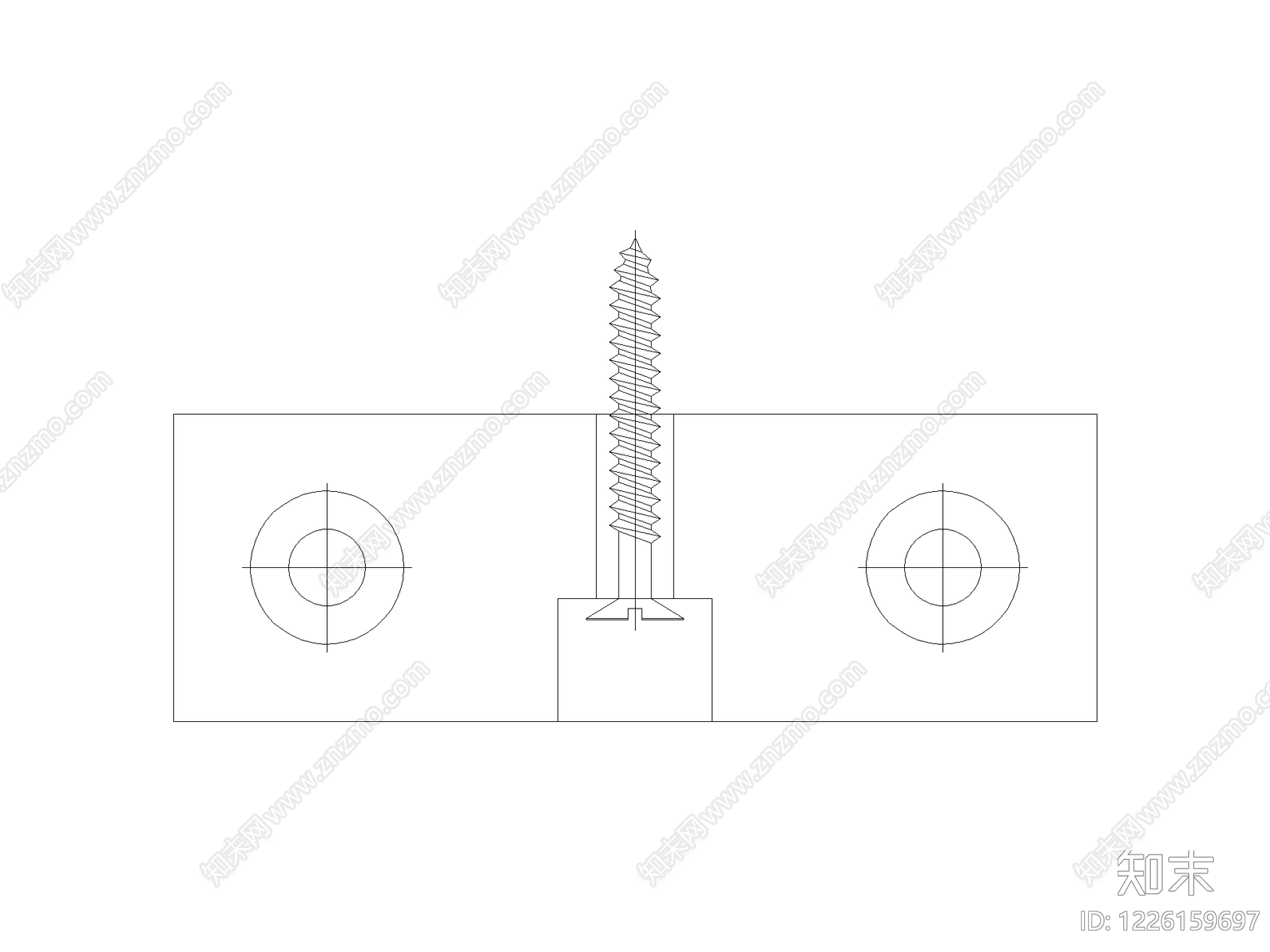 现代五金管件CAD图纸