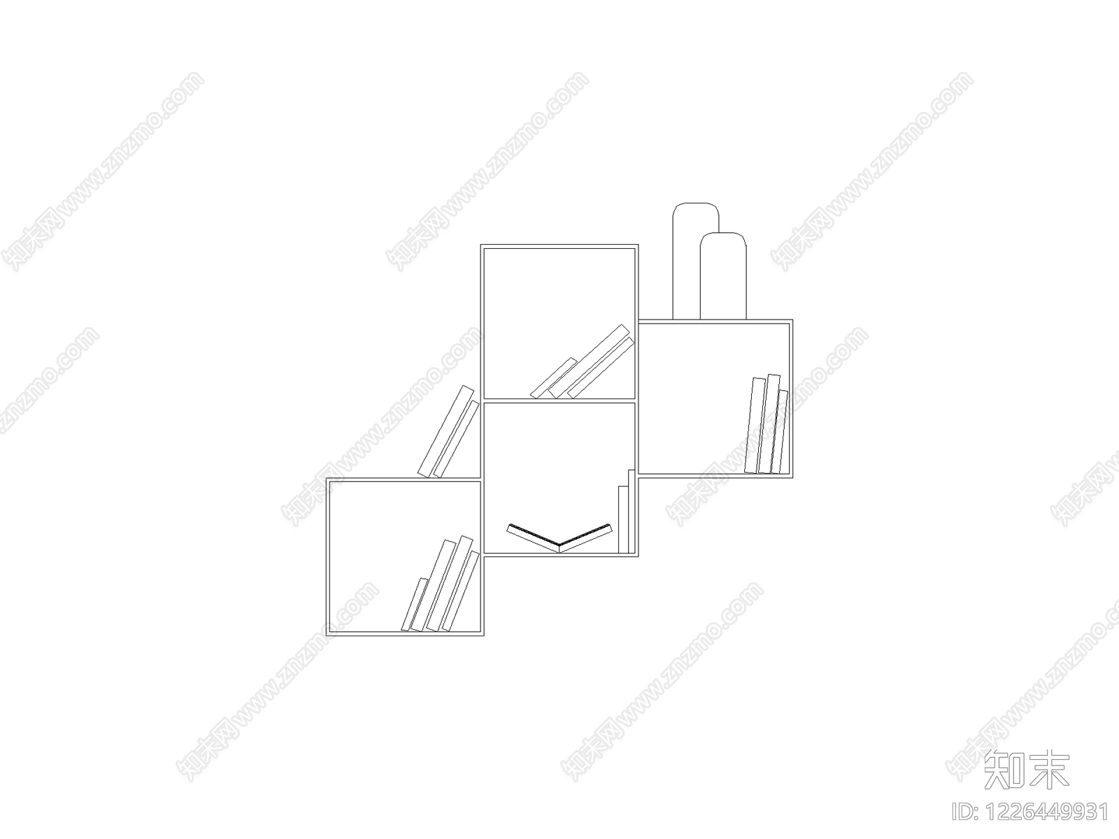 柜子cad施工图下载【ID:1226449931】