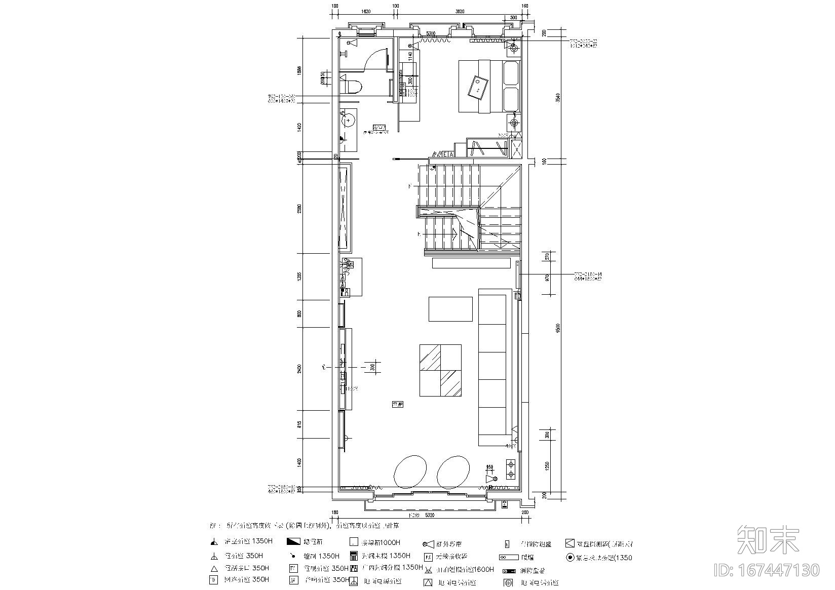 [北京]长乐宝苑项目J3样板间装饰项目施工图cad施工图下载【ID:167447130】