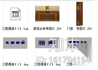 精装酒店过道室内施工图cad施工图下载【ID:161794164】