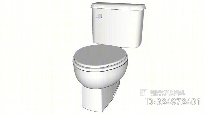 马桶凳SU模型下载【ID:324972401】