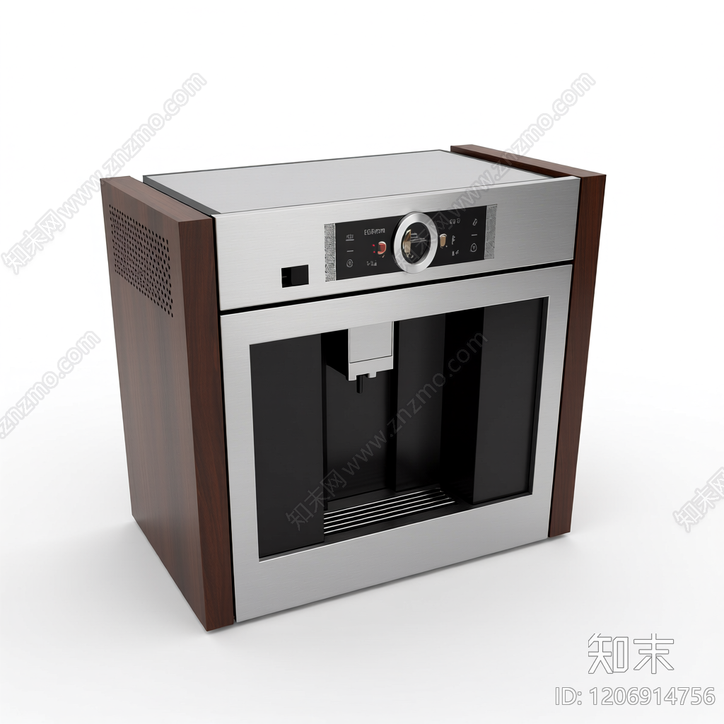 嵌入式咖啡机组件3D模型下载【ID:1206914756】