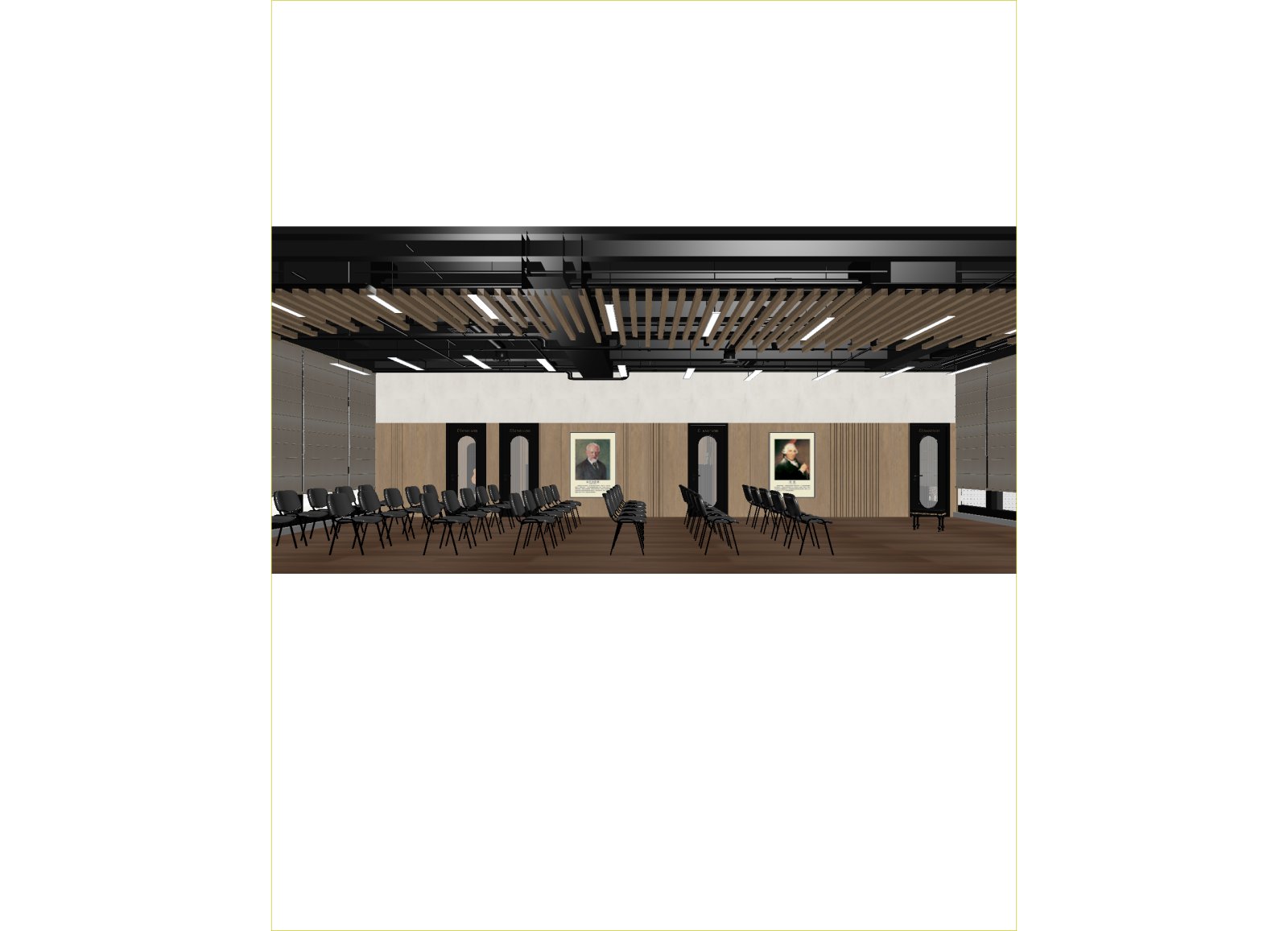 现代报告厅3D模型下载【ID:1214292284】