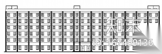 某中学综合办公楼设计建筑结构施工图（含计算书）cad施工图下载【ID:167409136】