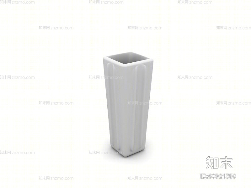 白模花瓶3D模型下载【ID:60921580】